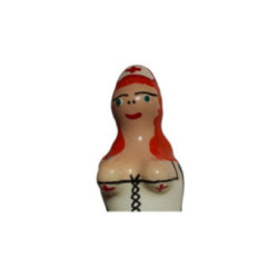 CONDOMERIE - PRESERVATIVI NOVITÀ DIPINTI A MANO INFERMIERA ROSSA