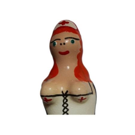 CONDOMERIE - PRESERVATIVI NOVITÀ DIPINTI A MANO INFERMIERA ROSSA