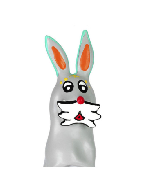 CONDOMERIE - CONDOMINIO DIPINTO A MANO CONIGLIO XL