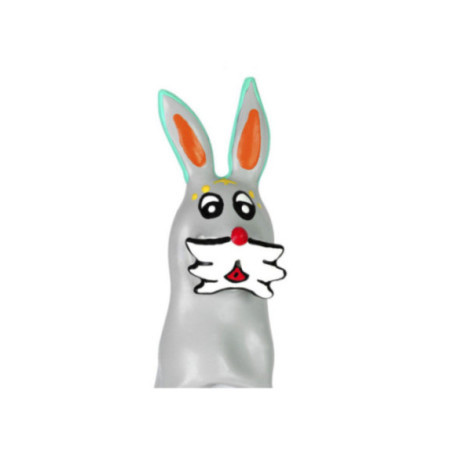 CONDOMERIE - CONDOMINIO DIPINTO A MANO CONIGLIO XL