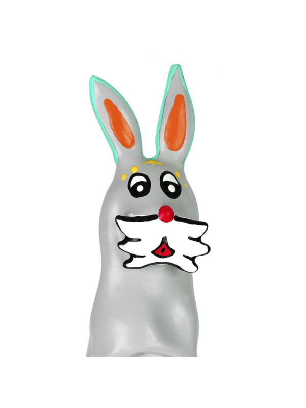 CONDOMERIE - CONDOMINIO DIPINTO A MANO CONIGLIO XL