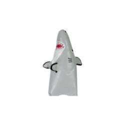CONDOMERIE - PRESERVATIVI NOVITÀ DIPINTI A MANO MODELLO SHARK XL