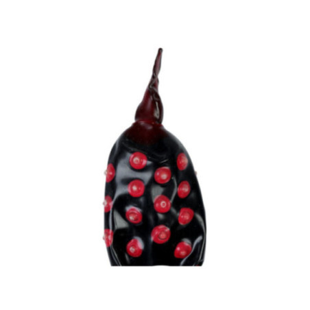 CONDOMERIE - PRESERVATIVI NOVITÀ DIPINTI A MANO BLACK FAKIR XL