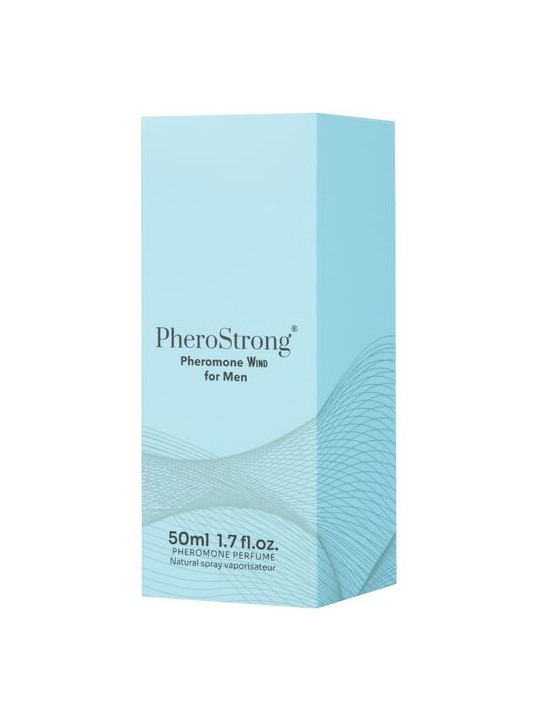 PheroStrong WIND Uomo 50 ml – Profumo ai Feromoni Magnetico | Tentazioni Segrete