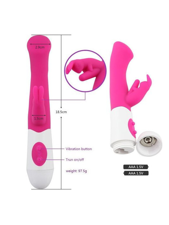 Vibratore Rabbit ARMONY Rosa G-Spot – 10 Velocità Impermeabile