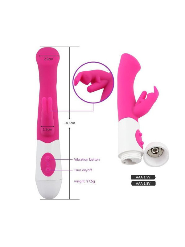 Vibratore Rabbit ARMONY Rosa G-Spot – 10 Velocità Impermeabile