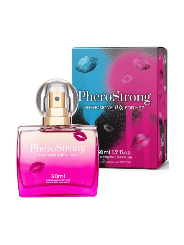 pherostrong, hq for her, profumo ai feromoni donna, profumo seducente donna, feromoni donna, profumo floreale sensuale
