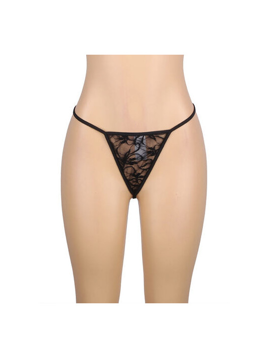 Subblime Babydoll in Pizzo Nero S/M – Spalline Regolabili