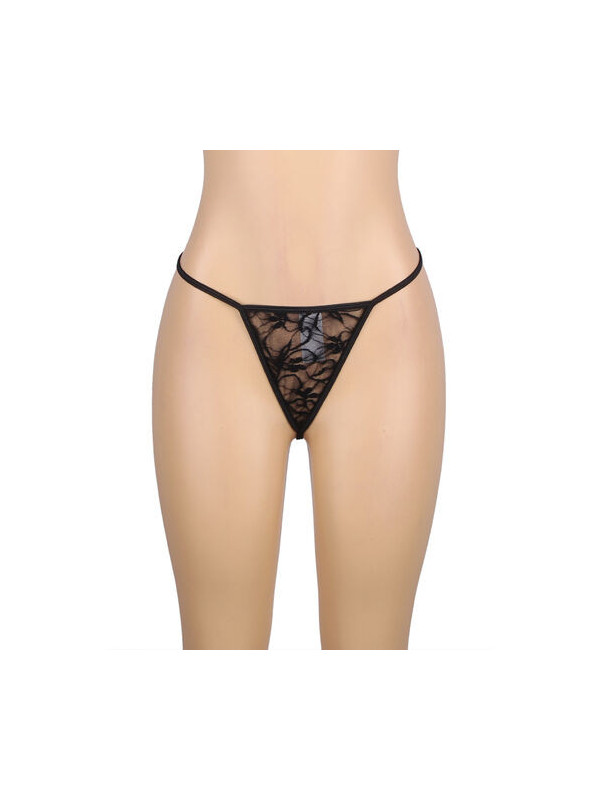 Subblime Babydoll in Pizzo Nero S/M – Spalline Regolabili