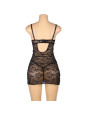 Subblime Babydoll in Pizzo Nero S/M – Spalline Regolabili