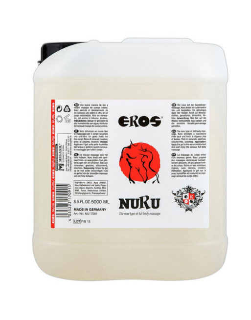 EROS - OLIO DA MASSAGGIO NURU RICCO DI MINERALI 5000 ML