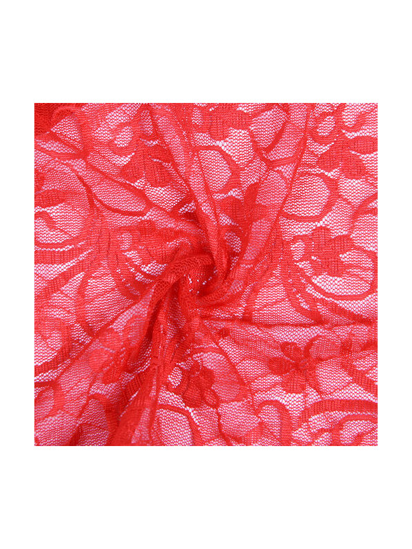 Subblime Babydoll in Pizzo Rosso S/M – Spalline Regolabili