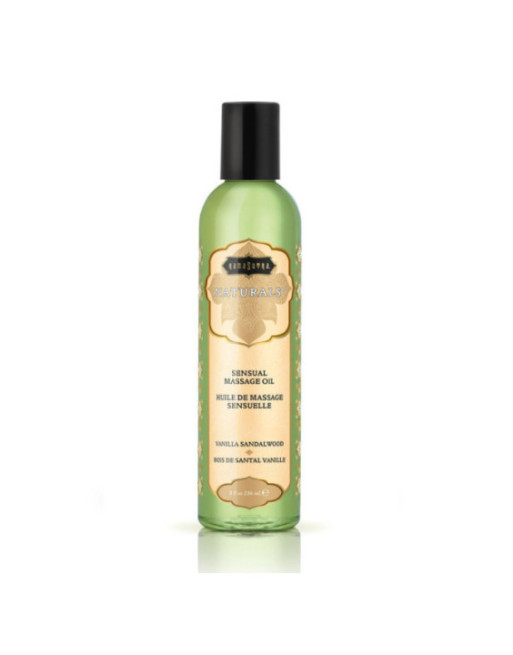 KAMASUTRA - OLIO DA MASSAGGIO ALLA VANIGLIA CON LEGNO DI SANDALO 236ML
