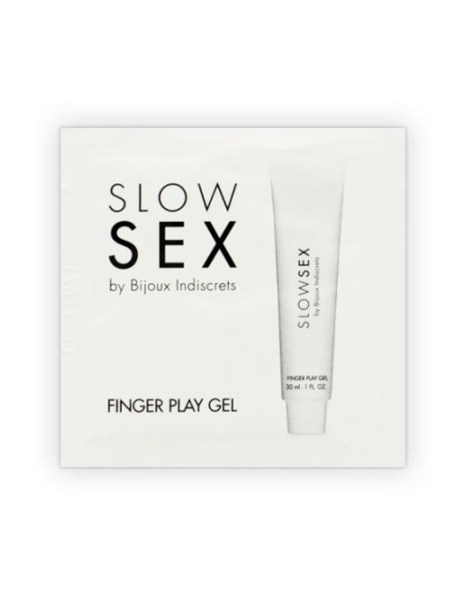 BIJOUX - GEL DA MASSAGGIO SEX SLOW CON FINGER PLAY MONODOSE