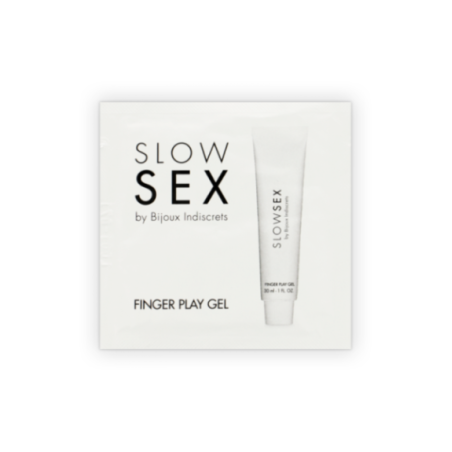 BIJOUX - GEL DA MASSAGGIO SEX SLOW CON FINGER PLAY MONODOSE