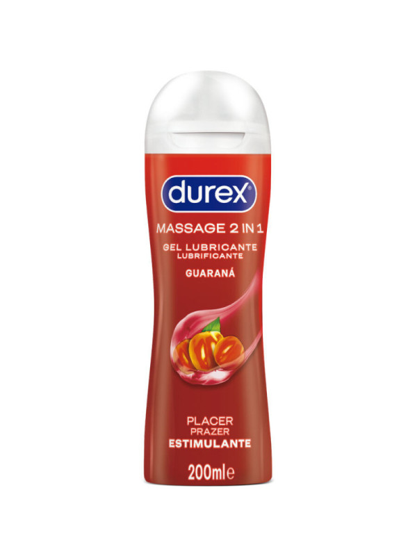 DUREX - GEL LUBRIFICANTE DA MASSAGGIO STIMOLANTE AL GUARANÀ 200 ML