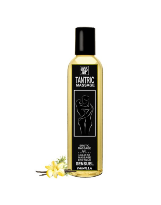 EROS-ART - OLIO DA MASSAGGIO TANTRICO NATURALE E VANIGLIA AFRODISIACA 30 ML