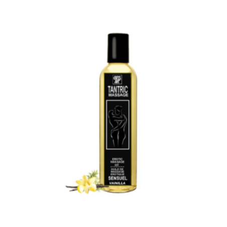 EROS-ART - OLIO DA MASSAGGIO TANTRICO NATURALE E VANIGLIA AFRODISIACA 30 ML