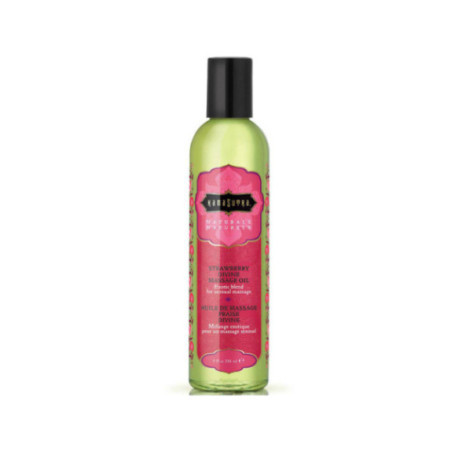 KAMASUTRA - NATURALS OLIO DA MASSAGGIO DIVINO ALLA FRAGOLA 236ML