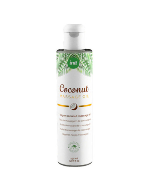 INTT - OLIO DA MASSAGGIO VEGANO DOLCE CON RILASSANTE AL GUSTO DI COCCO