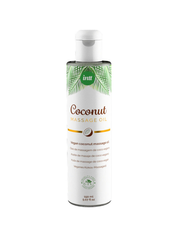 INTT - OLIO DA MASSAGGIO VEGANO DOLCE CON RILASSANTE AL GUSTO DI COCCO