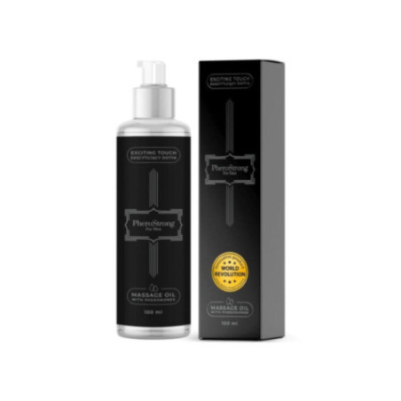 PHEROSTRONG - OLIO DA MASSAGGIO PER UOMO 100 ML