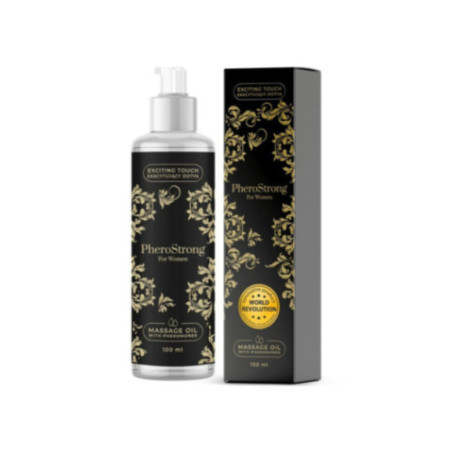 PHEROSTRONG - OLIO DA MASSAGGIO PER DONNA 100 ML