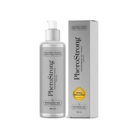 PHEROSTRONG - OLIO DA MASSAGGIO NOTTURNO PER UOMO 100 ML