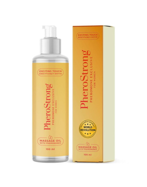 PHEROSTRONG - OLIO DA MASSAGGIO ESCLUSIVO PER DONNE 100 ML