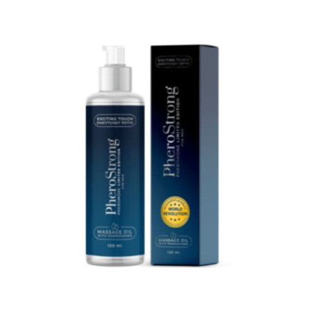 PHEROSTRONG - OLIO DA MASSAGGIO EDIZIONE LIMITATA PER UOMINI 100 ML