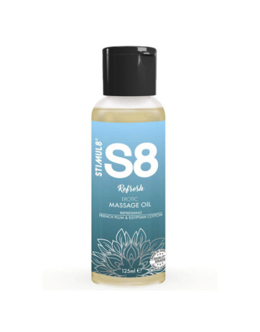 STIMUL8 - S8 OLIO DA MASSAGGIO IN COTONE REFRESH 125 ML