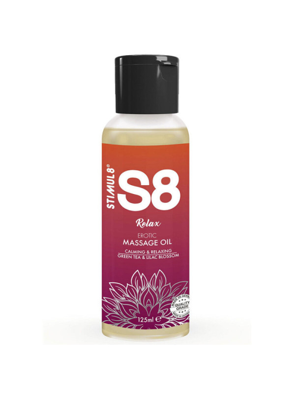 STIMUL8 - S8 RELAX OLIO PER MASSAGGI AL TÈ VERDE 125 ML