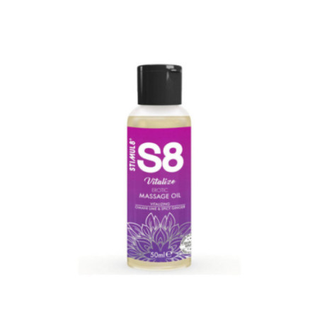 STIMUL8 - S8 VITALIZE OLIO PER MASSAGGIO EROTICO LIME 50 ML
