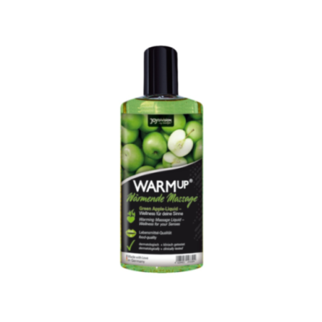 JOYDIVISION WARMUP - OLIO DA MASSAGGIO RISCALDANTE ALLA MELA VERDE - 150 ML