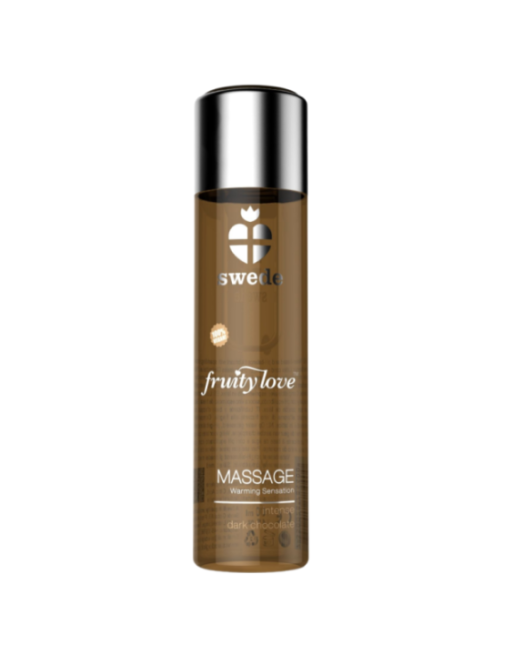 SWEDE - FRUITY LOVE OLIO DA MASSAGGIO EFFETTO RISCALDANTE CIOCCOLATO FONDENTE INTENSO 120 ML