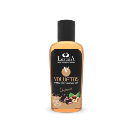INTIMATELINE LUXURIA - VOLUPTAS GEL DA MASSAGGIO ALIMENTARE EFFETTO RISCALDANTE - CIOCCOLATO 100 ML