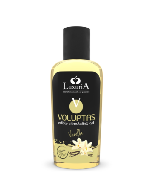 INTIMATELINE LUXURIA - VOLUPTAS GEL DA MASSAGGIO ALIMENTARE EFFETTO RISCALDANTE - VANIGLIA 100 ML