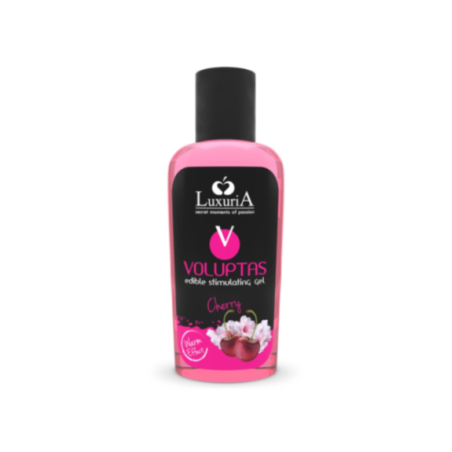 INTIMATELINE LUXURIA - VOLUPTAS GEL DA MASSAGGIO ALIMENTARE EFFETTO RISCALDANTE - CILIEGIA 100 ML