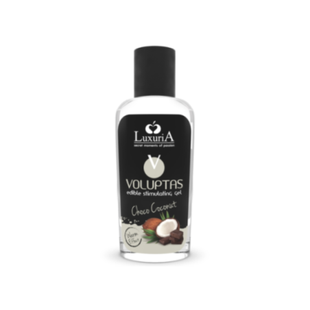 INTIMATELINE LUXURIA - VOLUPTAS GEL DA MASSAGGIO ALIMENTARE EFFETTO RISCALDANTE - COCCO E CREMA 100 ML