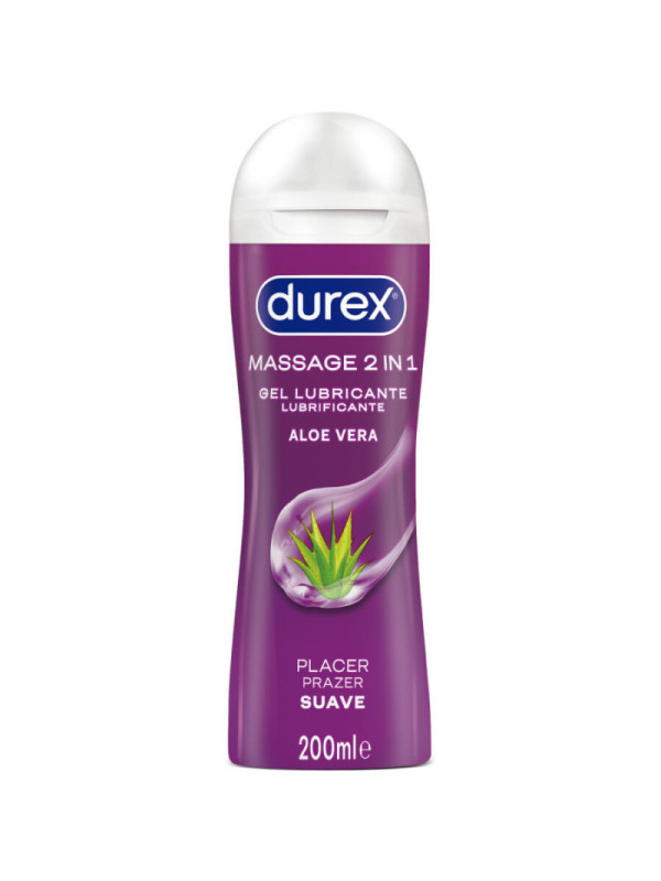 DUREX - GEL LUBRIFICANTE DA MASSAGGIO SOFT ALOE VERA 200 ML