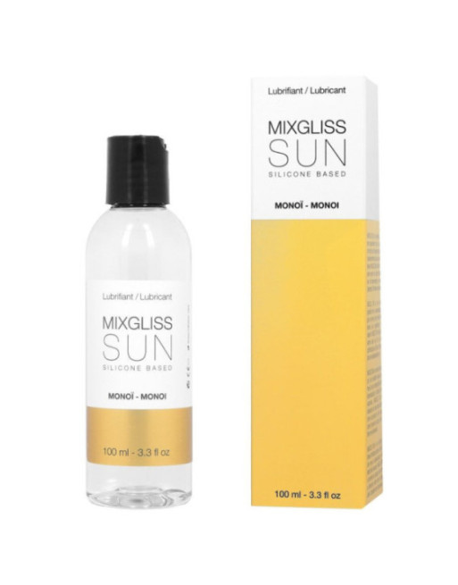 MIXGLISS - LUBRIFICANTE A BASE SILICONE AROMA MONOI 100ML