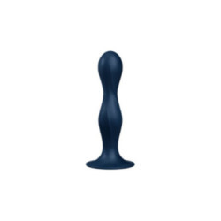 SATISFYER - DILDO IN SILICONE DOPPIA SFERA BLU