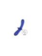SATISFYER - DILDO DOPPIO CRISTALLO BLU