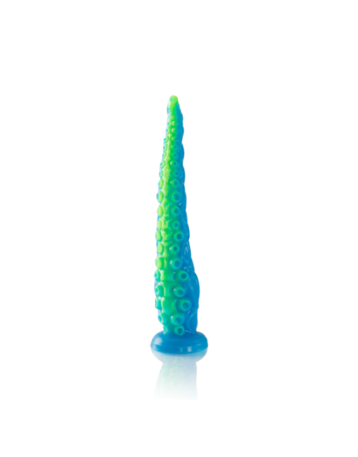 EPIC - DILDO FLUORESCENTE CON TENTACOLI SOTTILI DI SCYLLA TAGLIA PICCO
