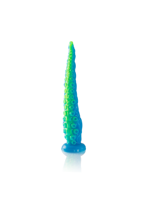 EPIC - DILDO FLUORESCENTE CON TENTACOLI SOTTILI DI SCYLLA TAGLIA PICCO
