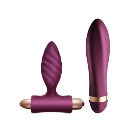 CLIMAXIMUM - DESIRE KIT VIBRATORE TWISTED + PLUG ANALE