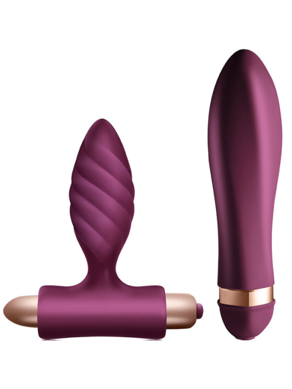 CLIMAXIMUM - DESIRE KIT VIBRATORE TWISTED + PLUG ANALE