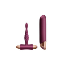 CLIMAXIMUM - KIT RAPTURE VIBRATORE CLASSICO + PLUG ANALE PER PRINCIPIA