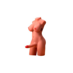 XISE - MIAH LADY BOY TORSO FEMMINILE CON DILDO CON VIBRAZIONE E SPINTA