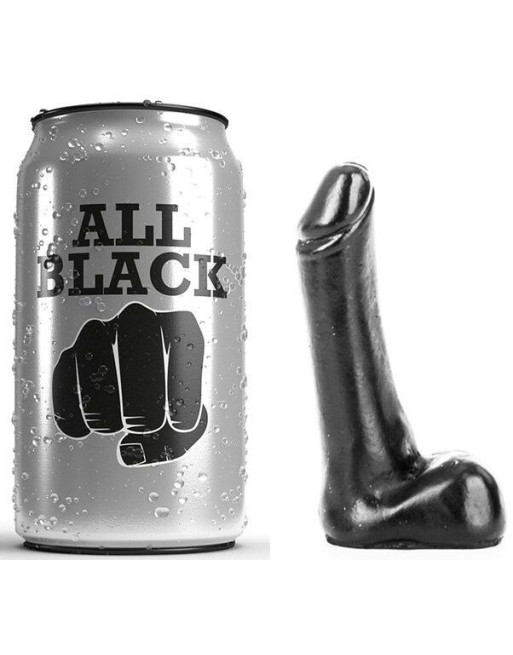 ALL BLACK - DILDO 9 CM